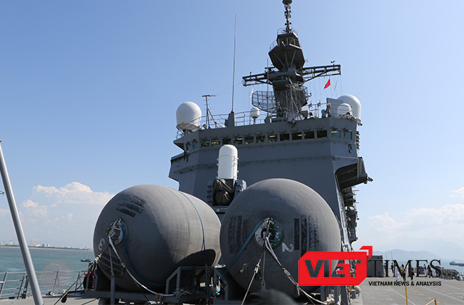 Đà Nẵng, chiến hạm, Hải quân, Nhật Bản, Mỹ, JSDS Shimokita, LST-4002, Tiên Sa, VietTimes