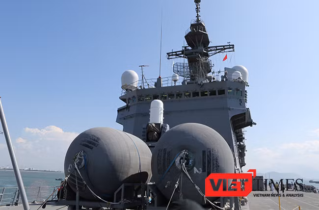 Đà Nẵng, chiến hạm, Hải quân, Nhật Bản, Mỹ, JSDS Shimokita, LST-4002, Tiên Sa, VietTimes