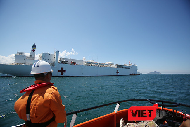Đà Nẵng, 1.300 sĩ quan, thủy thủ, Mỹ, Nhật, Úc, Anh, Newzealand, Đối tác Thái Bình Dương, PP16. Hạm đội, tàu y tế, VietTimes