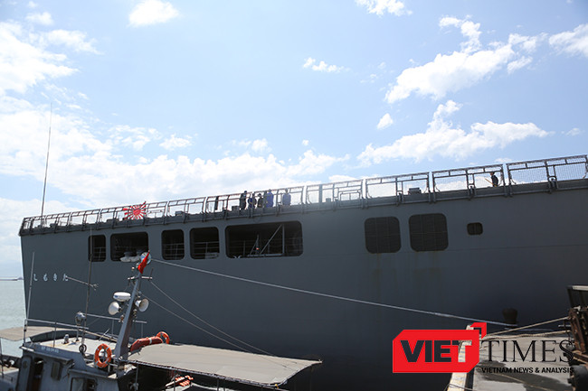 Đà Nẵng, chiến hạm, Hải quân, Nhật Bản, Mỹ, JSDS Shimokita, LST-4002, Tiên Sa, VietTimes