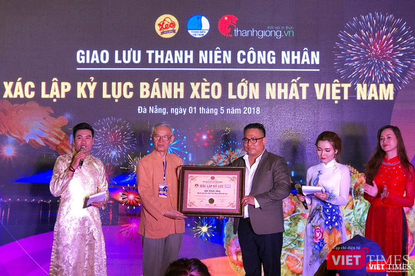 Đà Nẵng xác lập kỷ lục Bánh Xèo lớn nhất Việt Nam ảnh 3