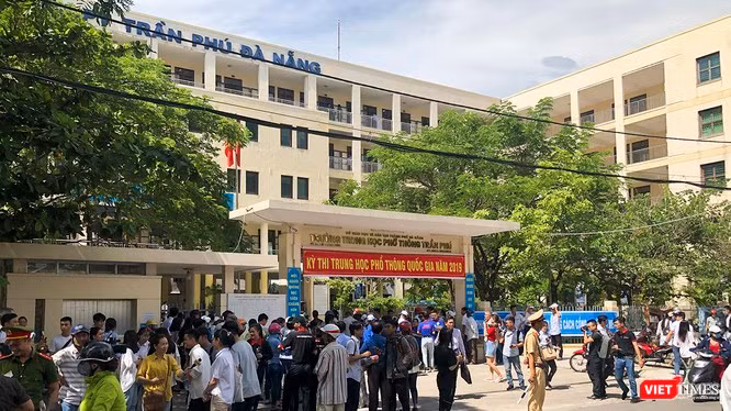 Thí sinh tham dự kỳ thi tốt nghiệp THPT năm 2019 tại Đà Nẵng
