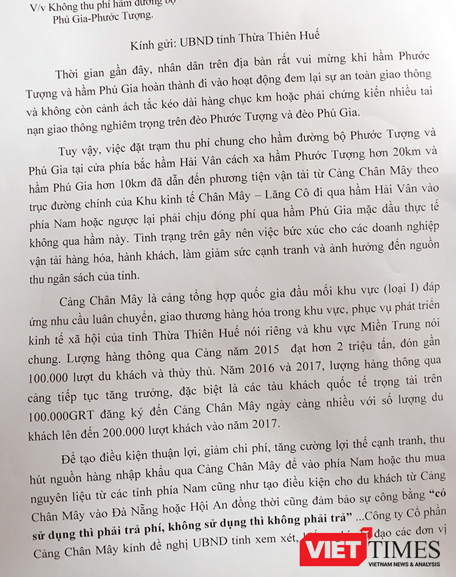 BOT, Phú Gia-Phước Tượng, trạm thu phí, tận thu, bức xúc, Lăng Cô, VietTimes