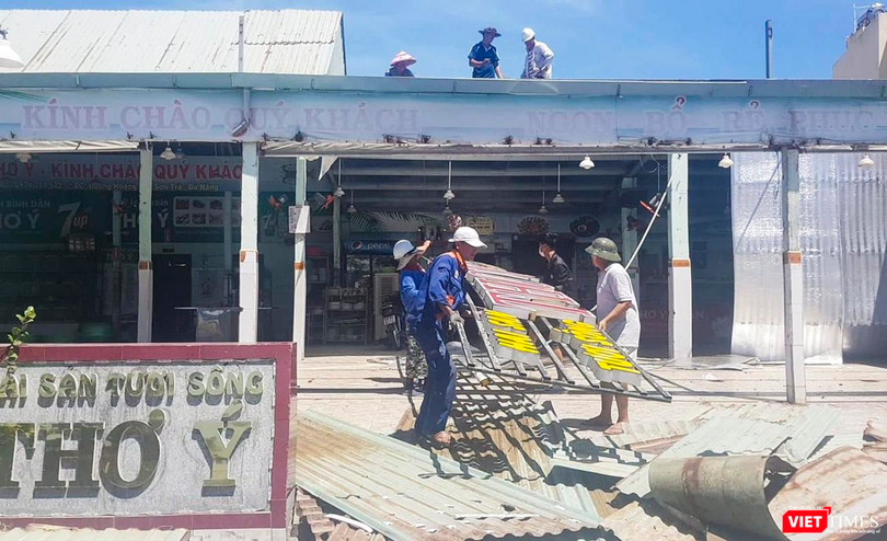 Thơ Ý-một trong những nhà hàng hải sản có tiếng của Đà Nẵng bị tháo dỡ do vi phạm vầ trật tự xây dưng