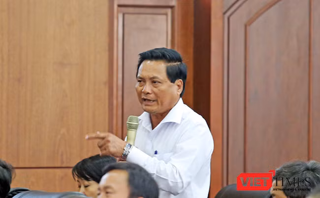 Ông Dương Thành Thị, Chủ tịch HĐND quận Liên Chiểu bức xúc khi vấn đề bãi rác Khánh Sơn không được giải quyết như đã hứa với cử tri