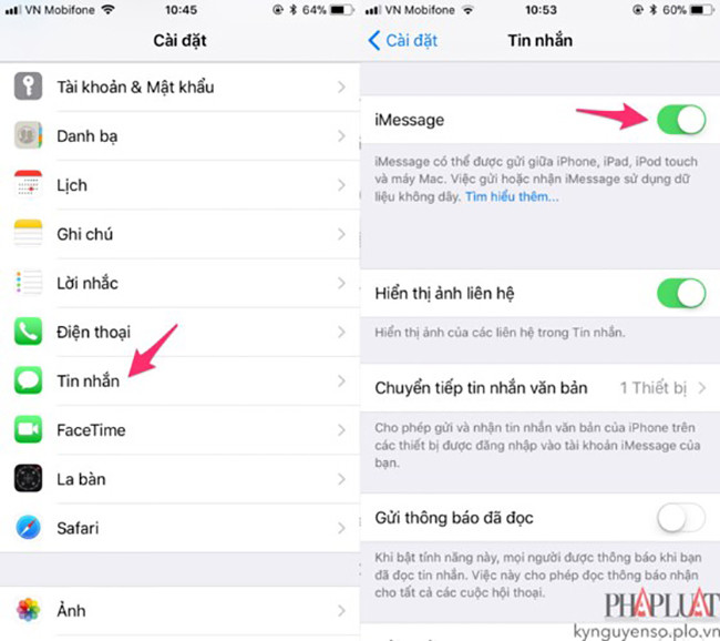 7 cách sửa lỗi không thể gửi tin nhắn trên iPhone ảnh 5