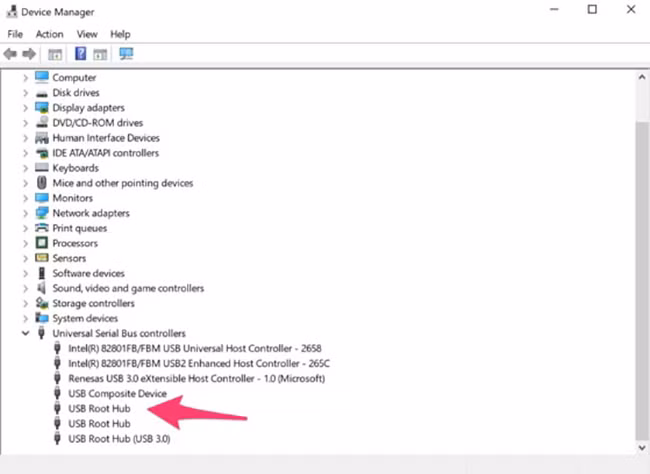 Cập nhật driver (trình điều khiển) hoặc gỡ bỏ để Windows tự động cài đặt lạ