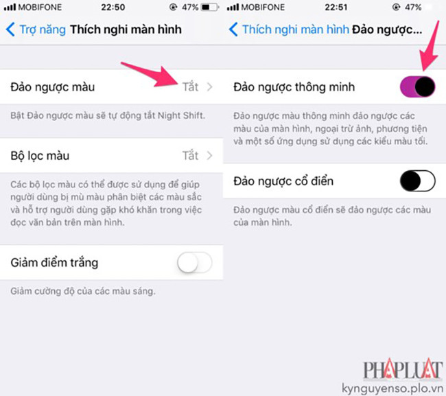 Cách sử dụng iPhone tốt hơn vào ban đêm ảnh 2