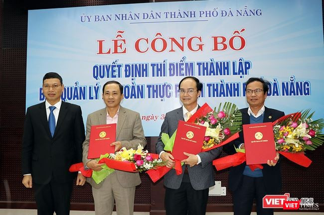 Sáng 30/12, UBND TP Đà Nẵng đã chính thức công bố Quyết định thành lập Ban Quản lý An toàn thực phẩm (ATTP) TP Đà Nẵng