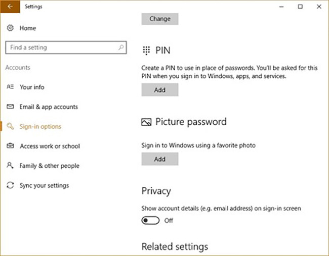 mã PIN, thủ thuật Windows 10, Windows 10, Windows 10 Creator, VietTimes