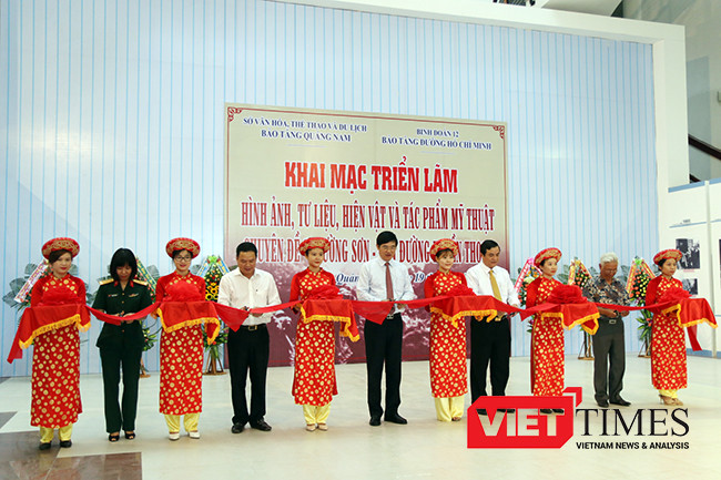 Quảng Nam, triển lãm, đường Hồ Chí Minh, Trường Sơn, Con đường huyền thoại, VietTimes