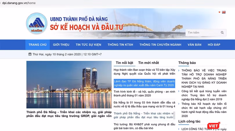 Từ hôm nay (10/2), Sở KH&ĐT TP Đà Nẵng chính thức triển khai dịch vụ đăng ký doanh nghiệp tại nhà.