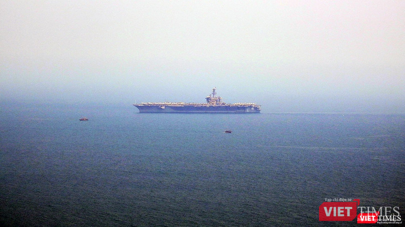 Toàn cảnh chuyến thăm lịch sử của đội tàu sân bay USS Carl Vinson ở Đà Nẵng ảnh 6