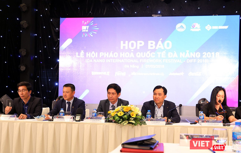 Sáng 7/3, Ban tổ chức Lễ hội pháo hoa Quốc tế Đà Nẵng 2018 (Da Nang International Fireworks Festival- DIFF 2018-DIFF 2018) đã tổ chức họp báo công bố chương trình Lễ hội pháo hoa quốc tế Đà Nẵng 2018