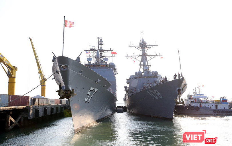 Toàn cảnh chuyến thăm lịch sử của đội tàu sân bay USS Carl Vinson ở Đà Nẵng ảnh 18