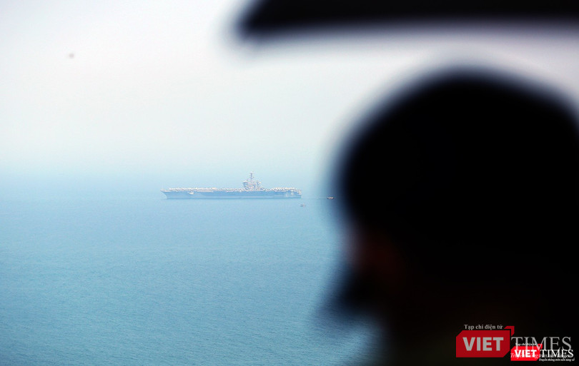 Toàn cảnh chuyến thăm lịch sử của đội tàu sân bay USS Carl Vinson ở Đà Nẵng ảnh 2