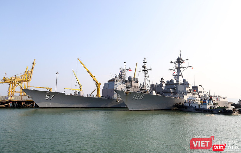 Toàn cảnh chuyến thăm lịch sử của đội tàu sân bay USS Carl Vinson ở Đà Nẵng ảnh 16