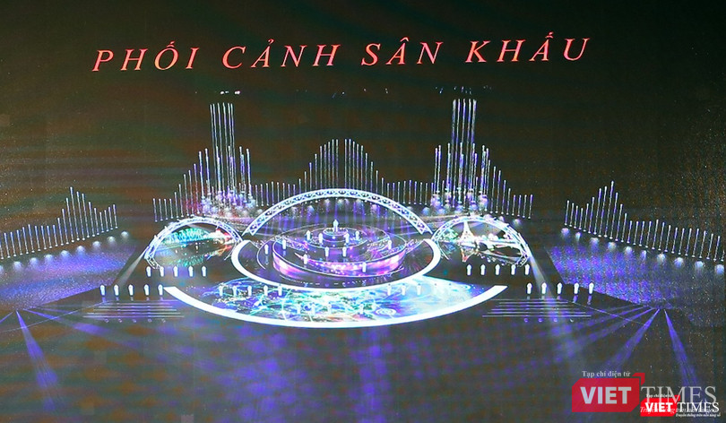 Sân khấu chính của DIFF 2018 là điểm nhấn ấn tượng của lễ hội pháo hoa quốc tế Đà Nẵng 2018