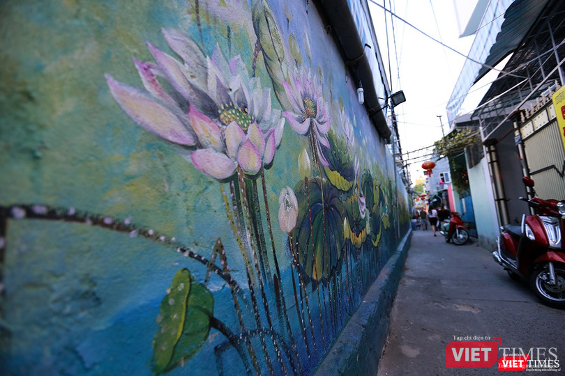 “Làng bích họa” gồm 15.000 bức vẽ, dài hơn 1km tại Đà Nẵng ảnh 12