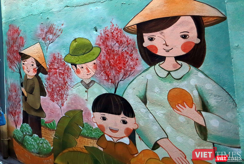 “Làng bích họa” gồm 15.000 bức vẽ, dài hơn 1km tại Đà Nẵng ảnh 3