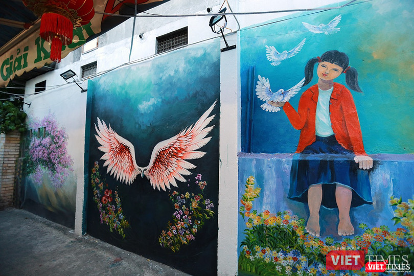 “Làng bích họa” gồm 15.000 bức vẽ, dài hơn 1km tại Đà Nẵng ảnh 11