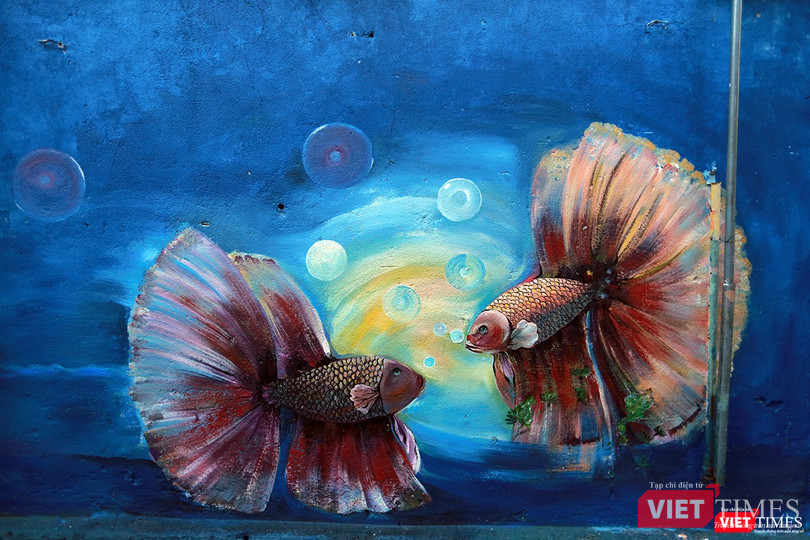 “Làng bích họa” gồm 15.000 bức vẽ, dài hơn 1km tại Đà Nẵng ảnh 9