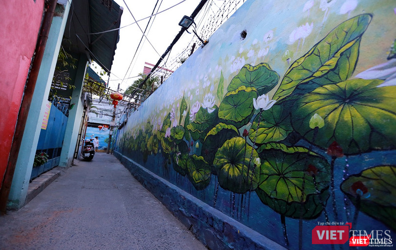 “Làng bích họa” gồm 15.000 bức vẽ, dài hơn 1km tại Đà Nẵng ảnh 6