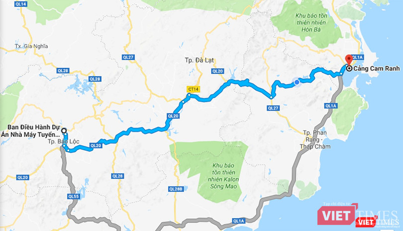 Cận cảnh những “siêu xe Bô xít” đang băm nát QL 27B ảnh 1