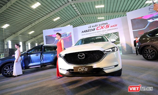 Ra mắt Mazda CX-5 mới tại nhà máy Thaco Trường Hải