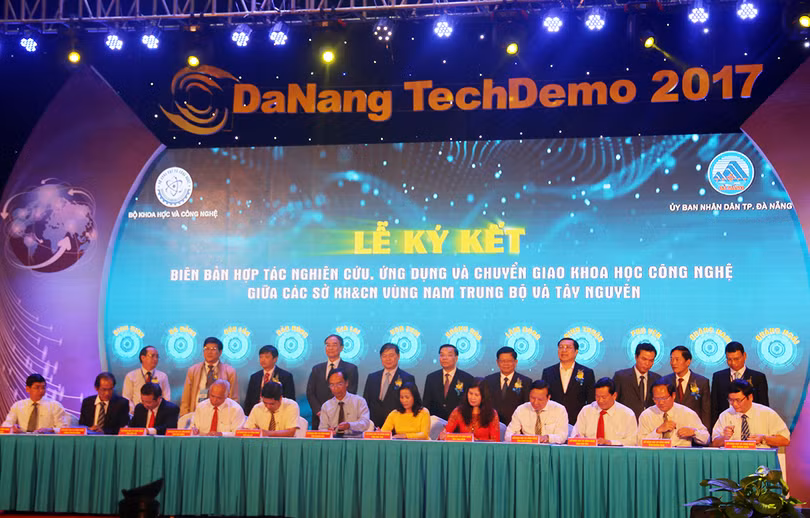 Các sở khoa học và công nghệ khu vực miền Trung - Tây Nguyên đã có ký kết thỏa thuận hợp tác ứng dụng và phát triển công nghệ