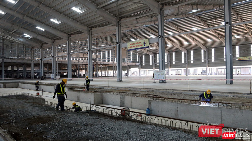 Cận cảnh thi công nhà máy sản xuất ô tô Mazda 12.000 tỷ của Thaco ảnh 20