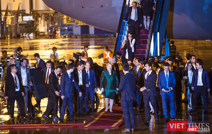 Ảnh: Nữ Tổng thống Chile Michelle Bachelet đã có mặt tại Đà Nẵng ảnh 4