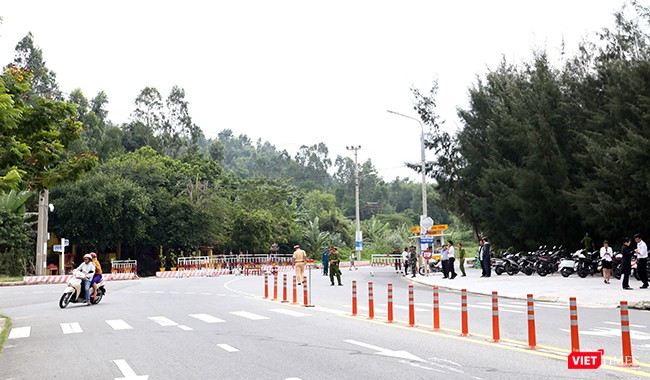 Đà Nẵng thắt chặt an ninh tại bán đảo Sơn Trà phục vụ Tuần lễ cấp cao APEC 2017. ảnh Hồ Xuân Mai