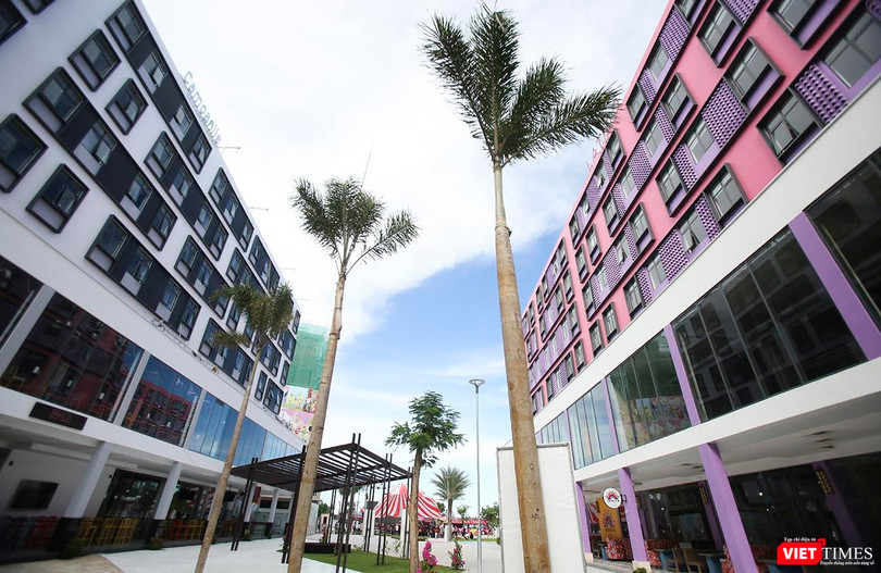 Một góc khi phức hợp căn hộ ở Đà Nẵng