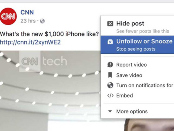 Vừa qua Facebook đã âm thầm bổ sung tính năng Snooze, cho phép người dùng tạm thời “nghỉ chơi” với bạn bè. 