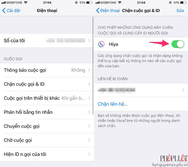 Chặn cuộc gọi bảo hiểm từ số điện thoại lạ ảnh 3