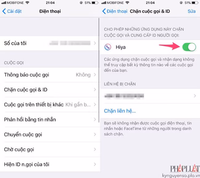 Chặn cuộc gọi bảo hiểm từ số điện thoại lạ ảnh 3