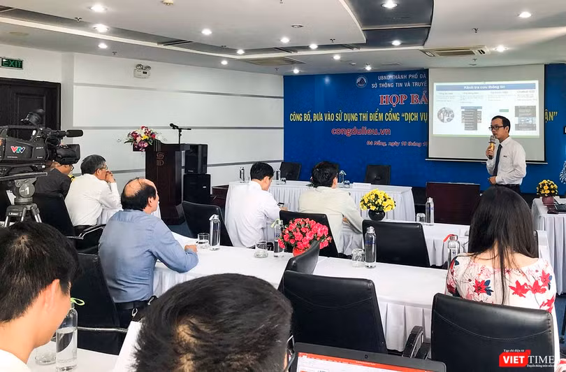 Buổi công bố đưa “Cổng dịch vụ dữ liệu” và ứng dụng "Cho và Nhận" vào hoạt động phục vụ cộng đồng