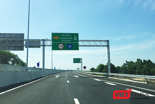 Dự án xây dựng đường cao tốc Đà Nẵng - Quảng Ngãi có tổng chiều dài toàn tuyến 139,52km