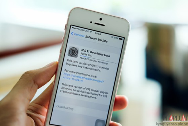 Nâng cấp hệ điều hành cũng là một cách để khắc phục các lỗi không rõ nguồn gốc.