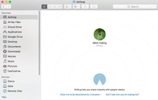 Chuyển dữ liệu từ smartphone sang laptop không cần cáp ảnh 5