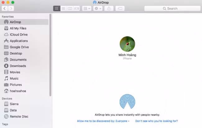 Chuyển dữ liệu từ smartphone sang laptop không cần cáp ảnh 5