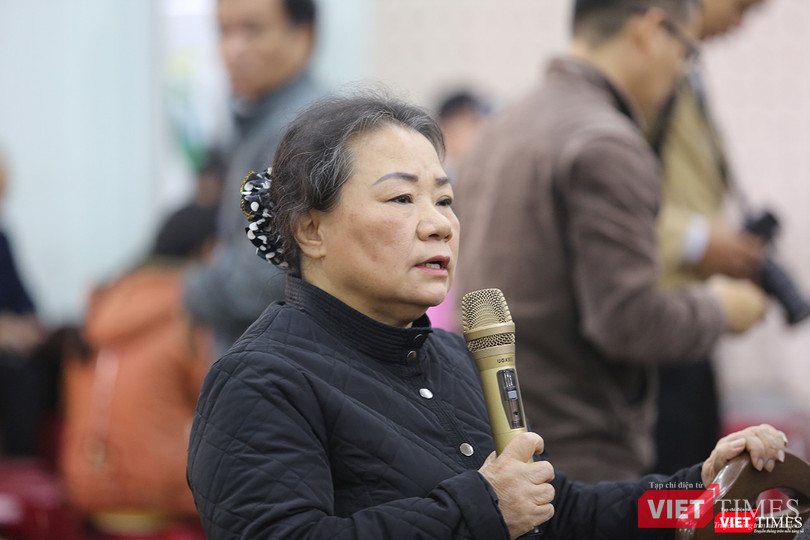 Bà Nguyễn Thị Mỹ, một chủ doanh nghiệp kinh doanh BĐS có địa chỉ tại Hải Phòng