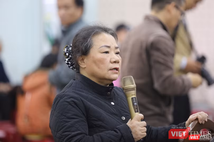 Bà Nguyễn Thị Mỹ, một chủ doanh nghiệp kinh doanh BĐS có địa chỉ tại Hải Phòng