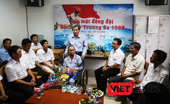 Đà Nẵng, Gạc Ma, cựu binh, Dương Văn Dũng, Trường Sa, hội ngộ, VietTimes