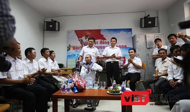 Đà Nẵng, Gạc Ma, cựu binh, Dương Văn Dũng, Trường Sa, hội ngộ, VietTimes