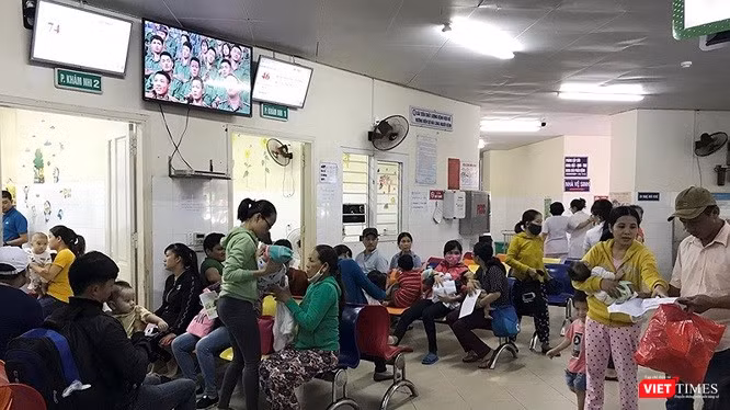 Bệnh nhi khám và điều trị tại bệnh viện Phụ sản - Nhi Đà Nẵng gia tăng