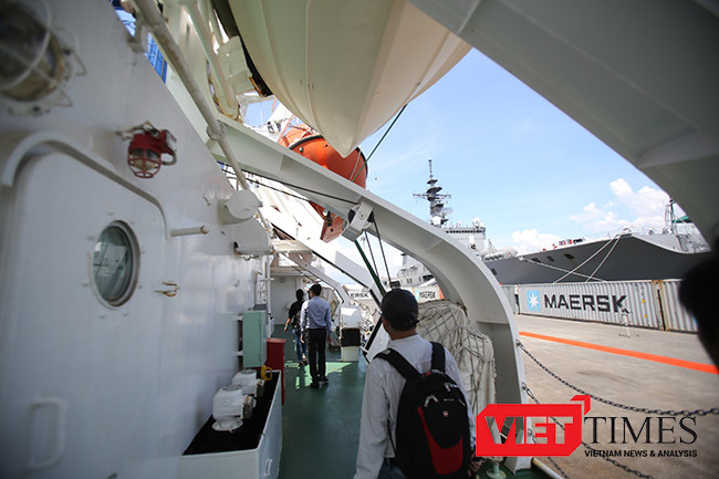 Đà Nẵng, Cảnh sát biển, Nhật Bản, Cảng Tiên Sa, Ngoại vụ, KOJIMA, PL 21, VietTimes