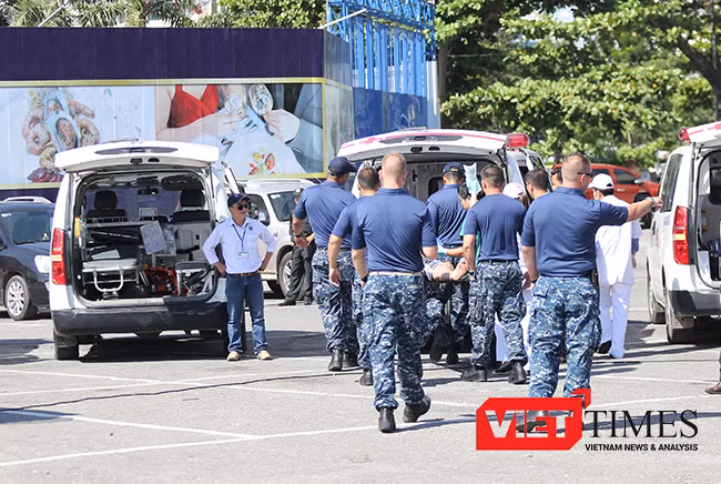 Đà Nẵng, diễn tập, cứu nạn, đối tác Thái Bình Dương, PP16, hải quân Mỹ, Việt Nam, VietTimes