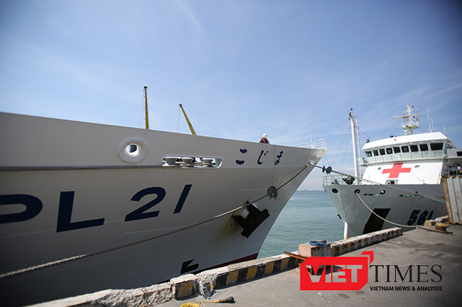 Đà Nẵng, Cảnh sát biển, Nhật Bản, Cảng Tiên Sa, Ngoại vụ, KOJIMA, PL 21, VietTimes